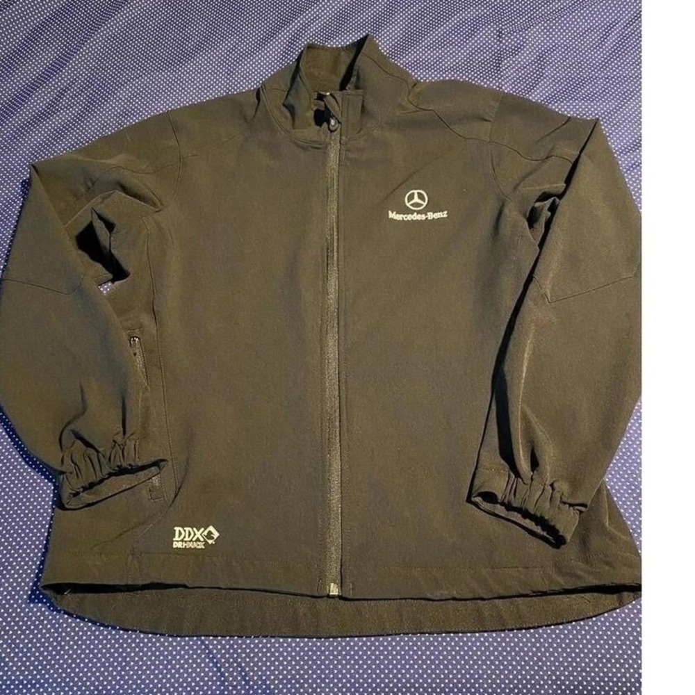 Dri Duck DDX Mercedes-Benz Softshell Jacket Womens Medium Black Full Zip Coat